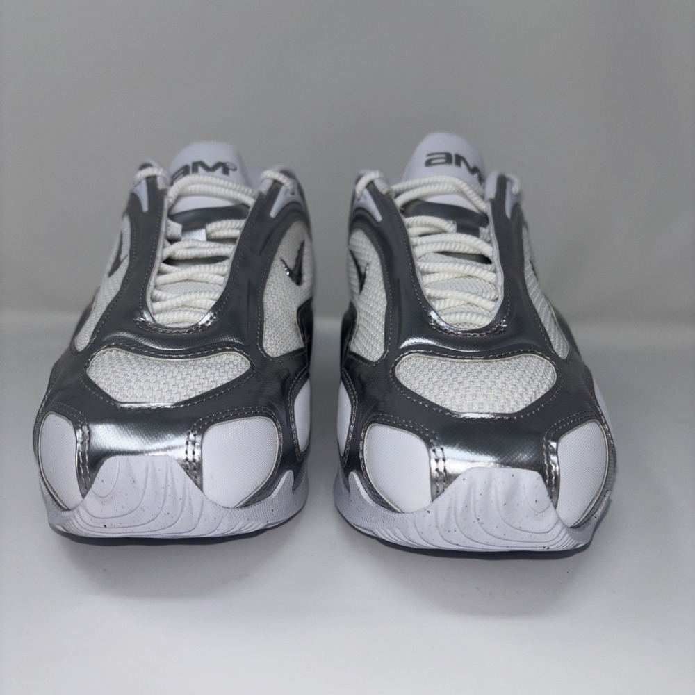 Nike Air Max Muse White Metallic Silver Sneaker FV1920-100 Women's Size 10 - Picture 4 of 11